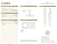 Украшение GIA  Серьги 2,01/2,01 ct. W To X Range/VVS2-VS1   
