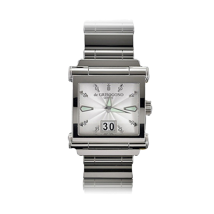 Часы De Grisogono  Grande Stainless Steel Big Date  GRANDE N01