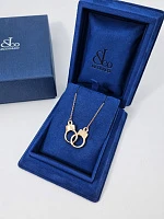 Украшение Jacob &amp; Co  Love Lockdown Interlocking Necklace Rg  92251980 