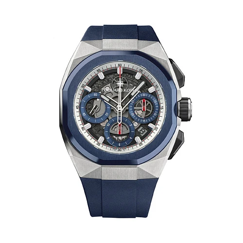 Часы Edouard Koehn  Chronograph Blue  EK-CHR07SRBE
