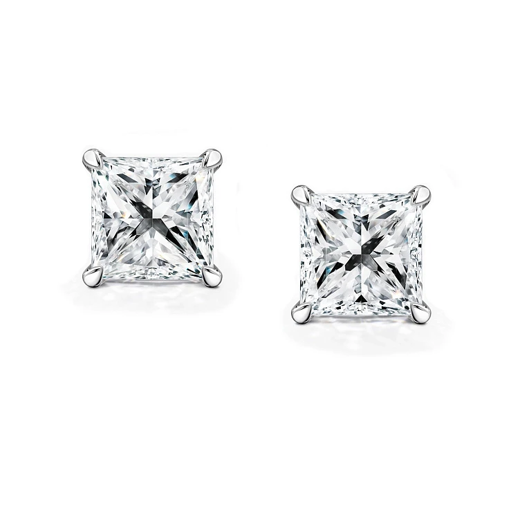Украшение GIA  Серьги с бриллиантами 1,01/1,01 ct. G/VVS2   