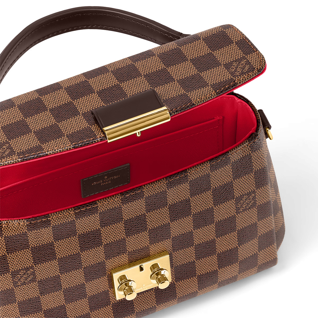 Часы Louis Vuitton  Сумка Croisette Канва Damier Ebene  N53000