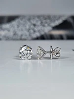 Украшение GIA  Серьги с бриллиантами 2,01/2,01 ct. H/VS1 (3 Excellent)   
