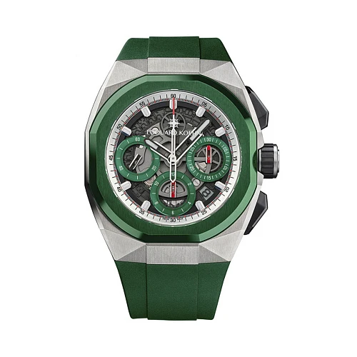 Часы Edouard Koehn  Chronograph Green  EK-CHR08SRGN