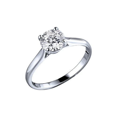 Украшение GIA  Кольцо с бриллиантом 1,01 ct. I/VS1   