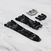 Часовой ремешок Audemars Piguet  Ремешок Для Часов Graphite Digi Camo Ap Diver 42Mm Strap  