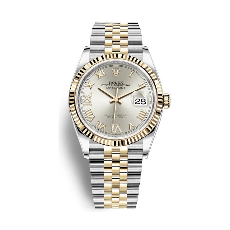 Часы Rolex  Datejust 36Mm Steel &amp; Yellow Gold  126233