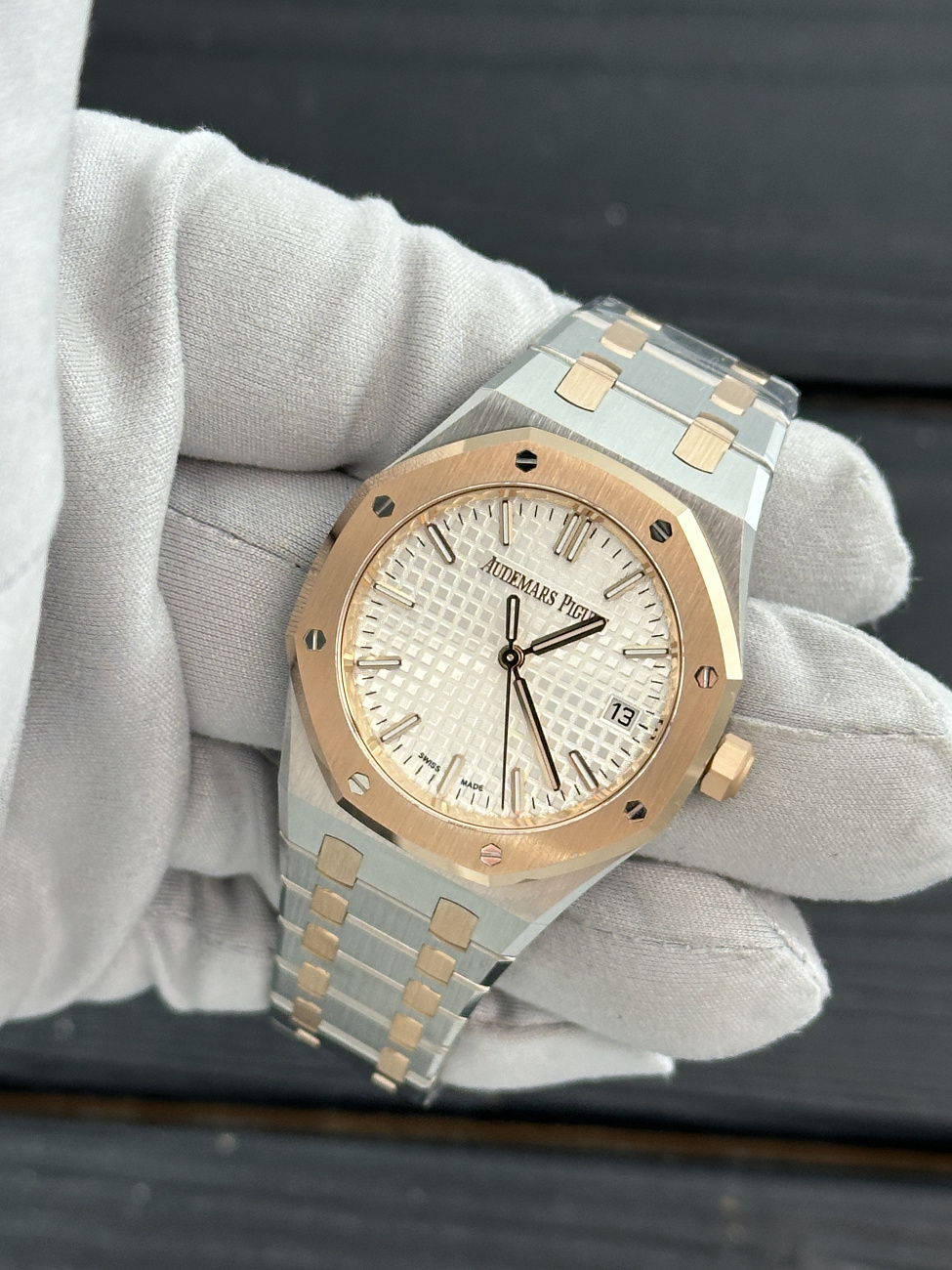 Часы Audemars Piguet  Royal Oak 34Mm Steel And Yellow Gold  77350SR.OO.1261SR.01