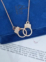 Украшение Jacob &amp; Co  Love Lockdown Interlocking Diamond Necklace Rg  92459159 