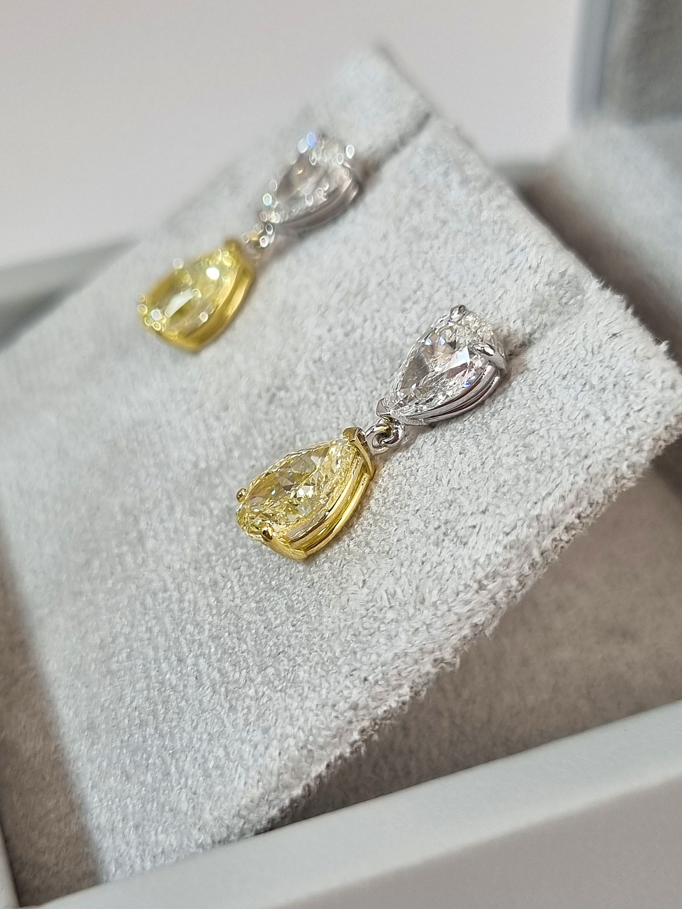 Украшение NO NAME  Серьги С Бриллиантами   