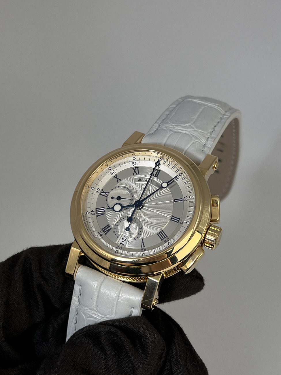 Часы Breguet  Marine 2 Chronograph Yellow Gold  5827BA/12/5ZU