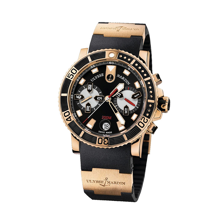 Часы Ulysse N  Marine Diver Chronograph  8006-102-3A/91