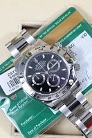 Часы Rolex  Cosmograph Daytona Black Dial "В ЗАВОДСКИХ ПЛЕНКАХ"  116520