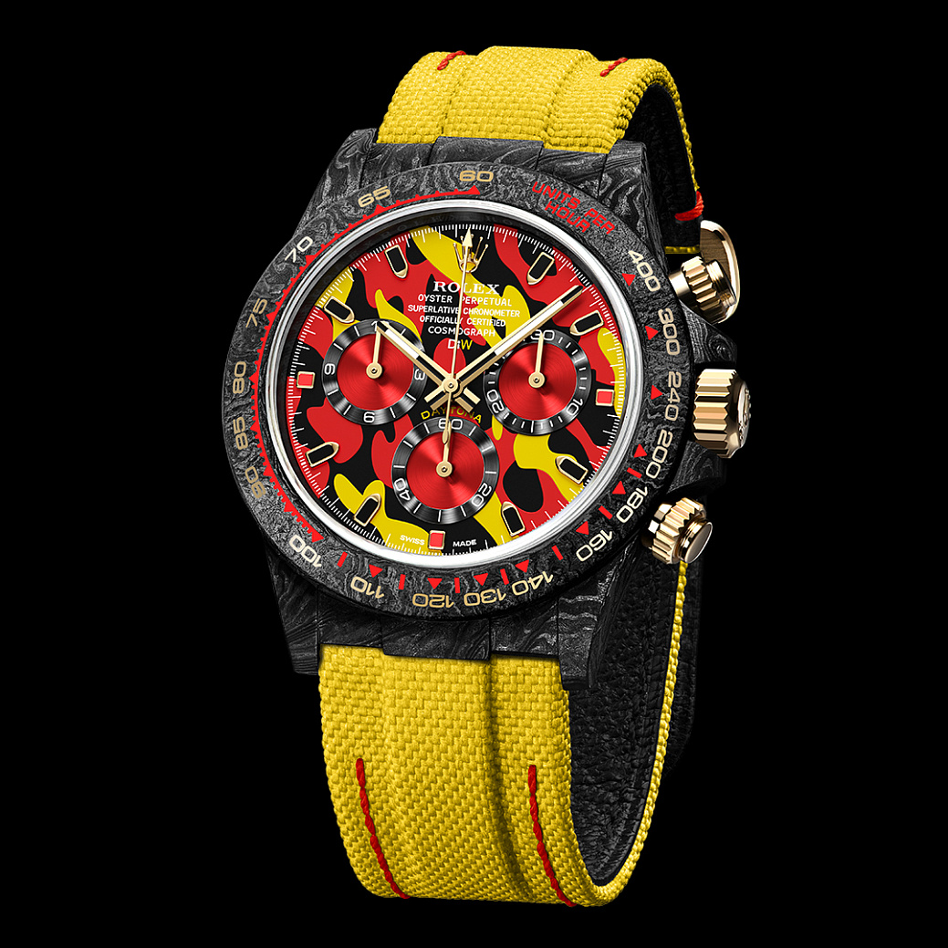 Rolex Daytona 41 Mm Military Yellow