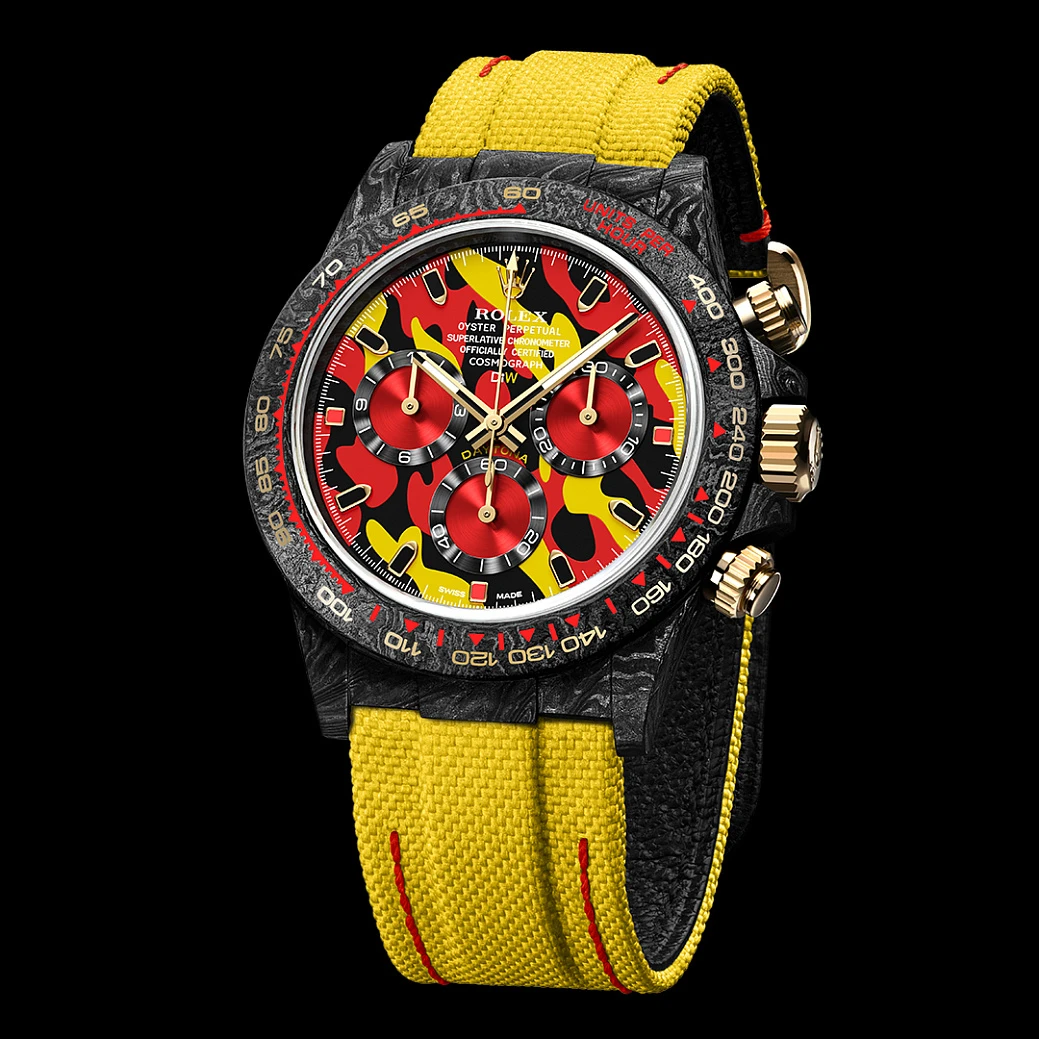 Заказать DiW  Rolex Daytona 41 Mm Military Yellow  