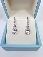 Украшение No Name  Серьги с бриллиантами 2,22/2,33 ct. D/VS   