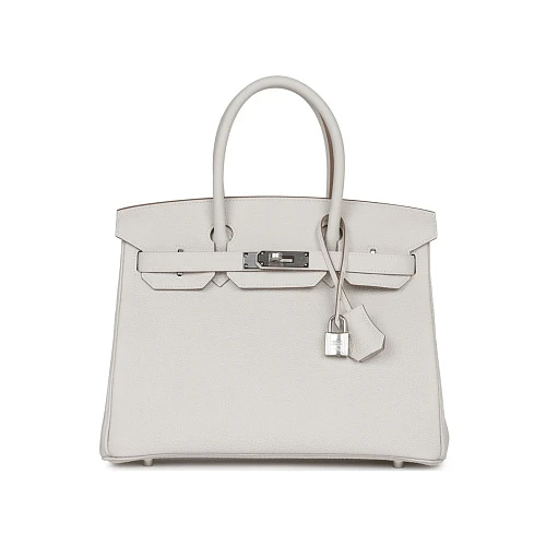 Часы Hermes  Hermès Hermes Birkin 30 Gris Pale Togo  B30 Mushroom