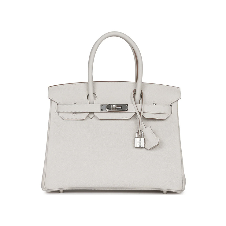 Часы Hermes  Hermès Hermes Birkin 30 Gris Pale Togo  B30 Mushroom
