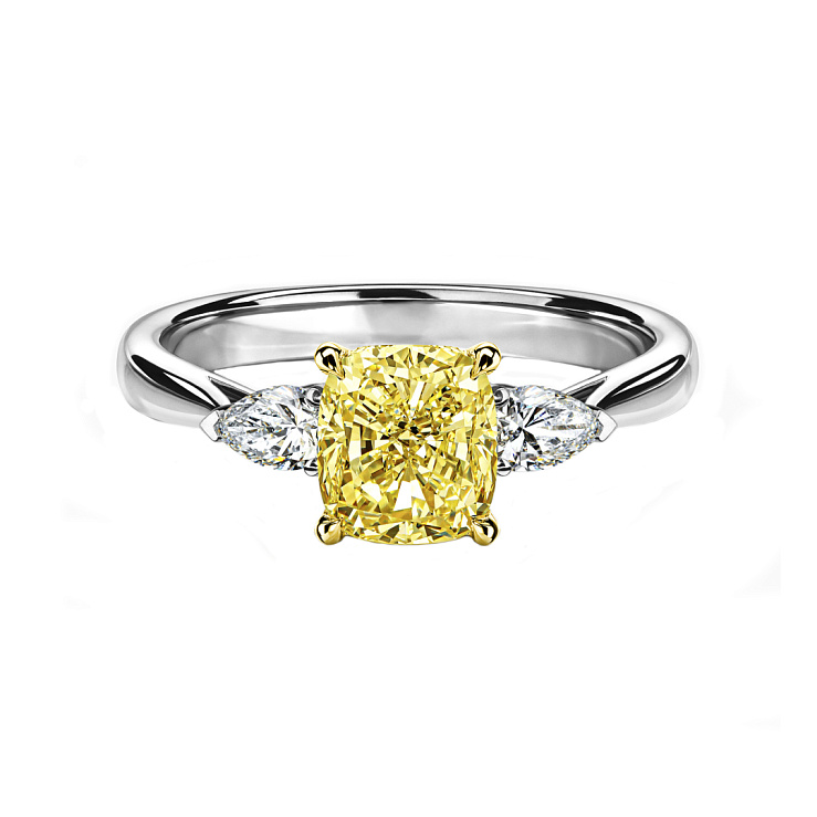 Украшение NO NAME  Кольцо С Бриллиантом 1,50 Ct. W To X Range/Vs1   