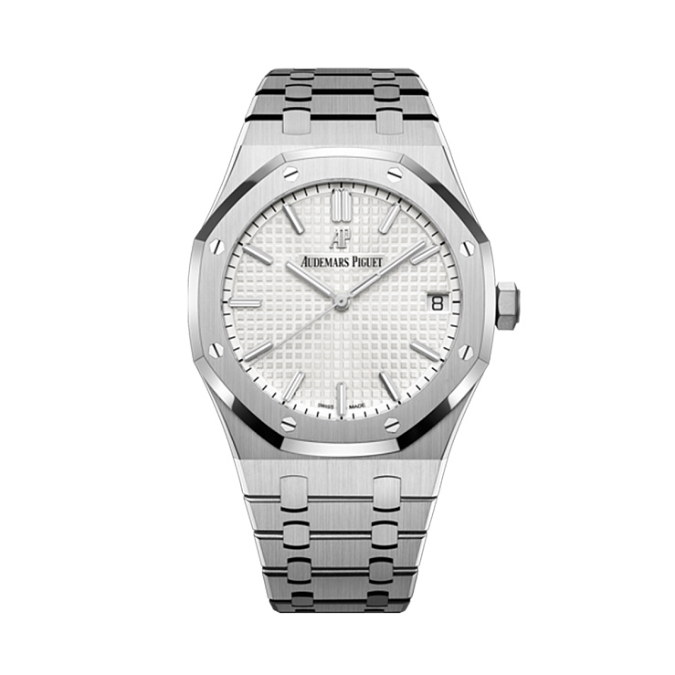 Часы Audemars Piguet  Royal Oak 41Mm White Dial  15500ST.OO.1220ST.04