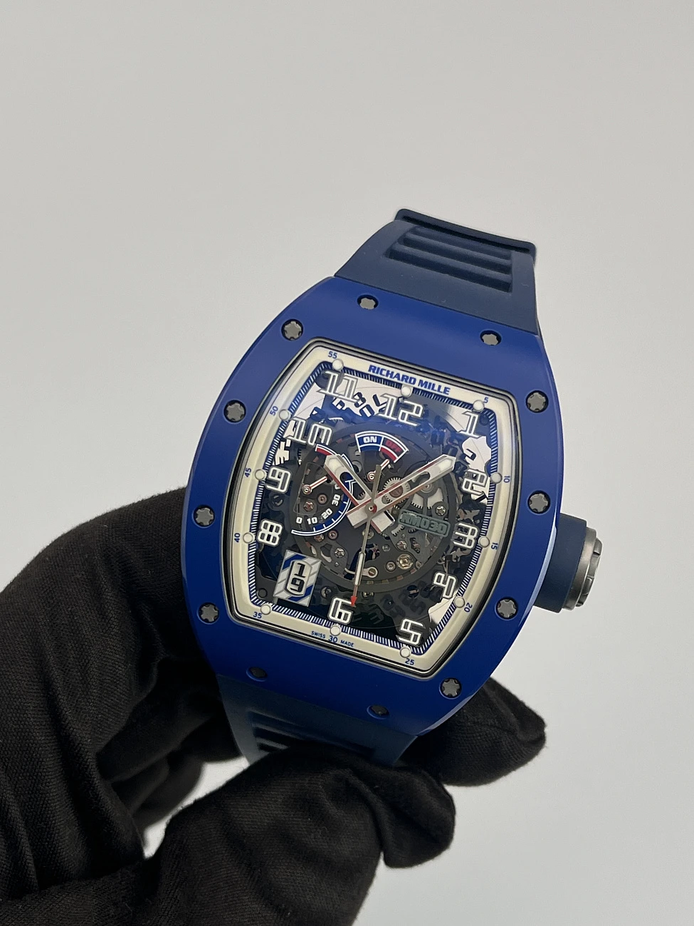 Часы Richard Mille  Blue Ceramic Emea Limited Edition  RM030 EMEA