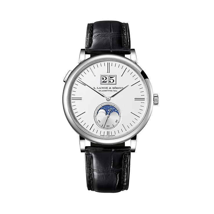 Часы A. Lange & Sohne  Saxonia Moon Phase White Gold  384.026