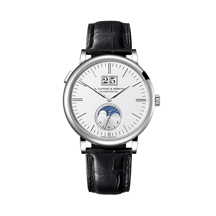 Часы A. Lange &amp; Sohne  Saxonia Moon Phase White Gold  384.026