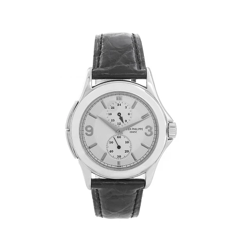 Часы Patek Philippe  Calatrava Travel Time White Gold  5134G
