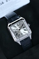 Часы Cartier  SANTOS-DUMONT STEEL QUARTZ Large model  WSSA0085