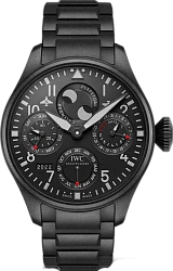 Iwc Big Pilots Watch Perpetual Calendar Top Gun Ceratanium