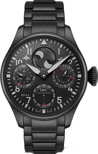 Заказать Iwc  Big Pilots Watch Perpetual Calendar Top Gun Ceratanium  IW503604