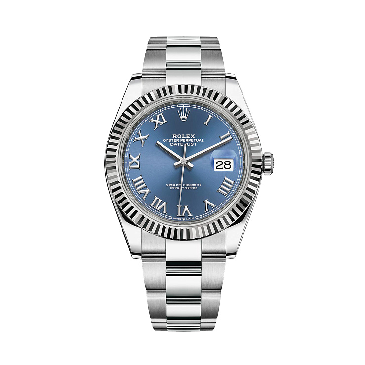 Часы Rolex  Datejust Ii 41Mm Blue Azzurro 2022  126334