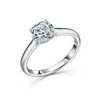 Украшение GIA  Кольцо С Бриллиантом 1,11 Ct. F/Si1 (3 Excellent) Lucky Number   