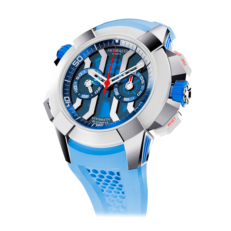 Часы Jacob & Co  Epic X Chrono Summer  EC313.20.PE.LL.GHB4D