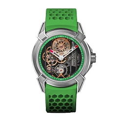 Jacob & Co Epic X Skeleton Titanium Green