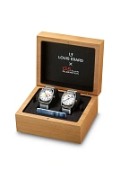 Часы Louis Erard  Сэт Из Двух Часов Louis Erard X Alain Silberstein Blanche Excellence La Semaine  75357TT01.BTT83 и 85358TT01.BTT83