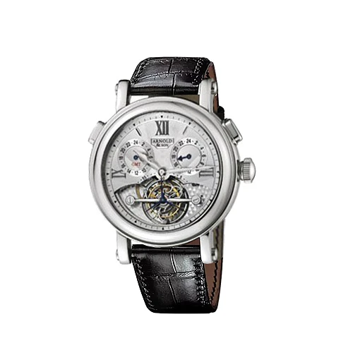 Часы Arnold & Son  Tourbillon 3 Time Zone Gmt Limited 10Pc  1T1AW.S01A.C01B