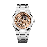 Часы Audemars Piguet  Royal Oak Double Balance Wheel Openworked  15407ST.OO.1220ST.02
