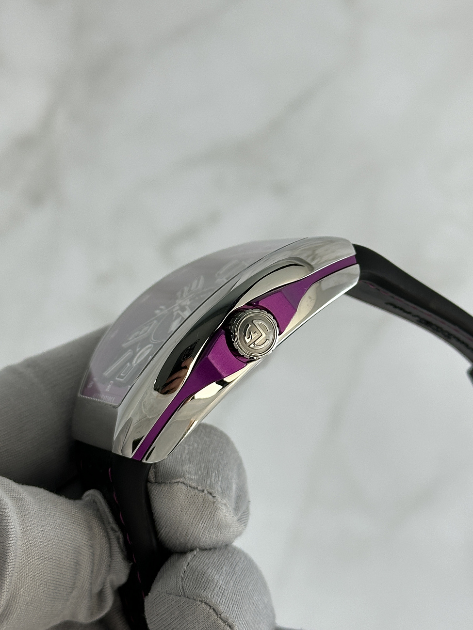 Часы Franck Muller  Vanguard Racing Black And Violet  V45SCDTRCGACVL