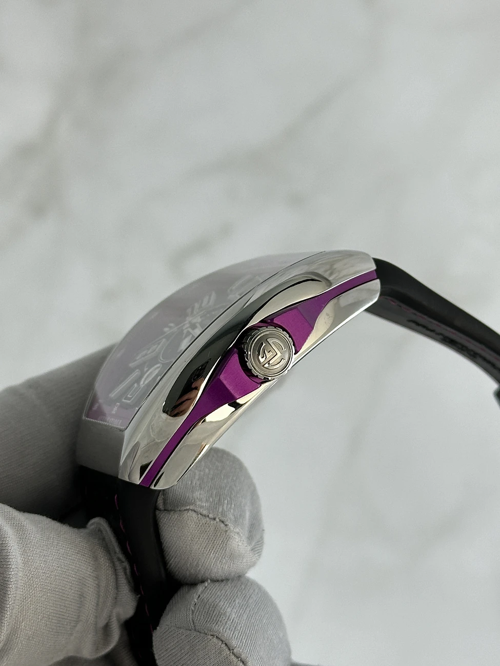 Часы Franck Muller  Vanguard Racing Black And Violet  V45SCDTRCGACVL