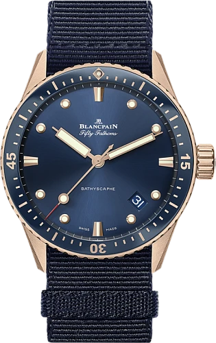 Заказать Blancpain  Fifty Fathoms Bathyscaphe  5000 36S40 NAOA