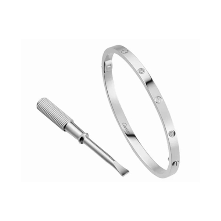 Украшение Cartier  Love Bracelet, Small Model, 6 Diamonds Wg  B6047717 