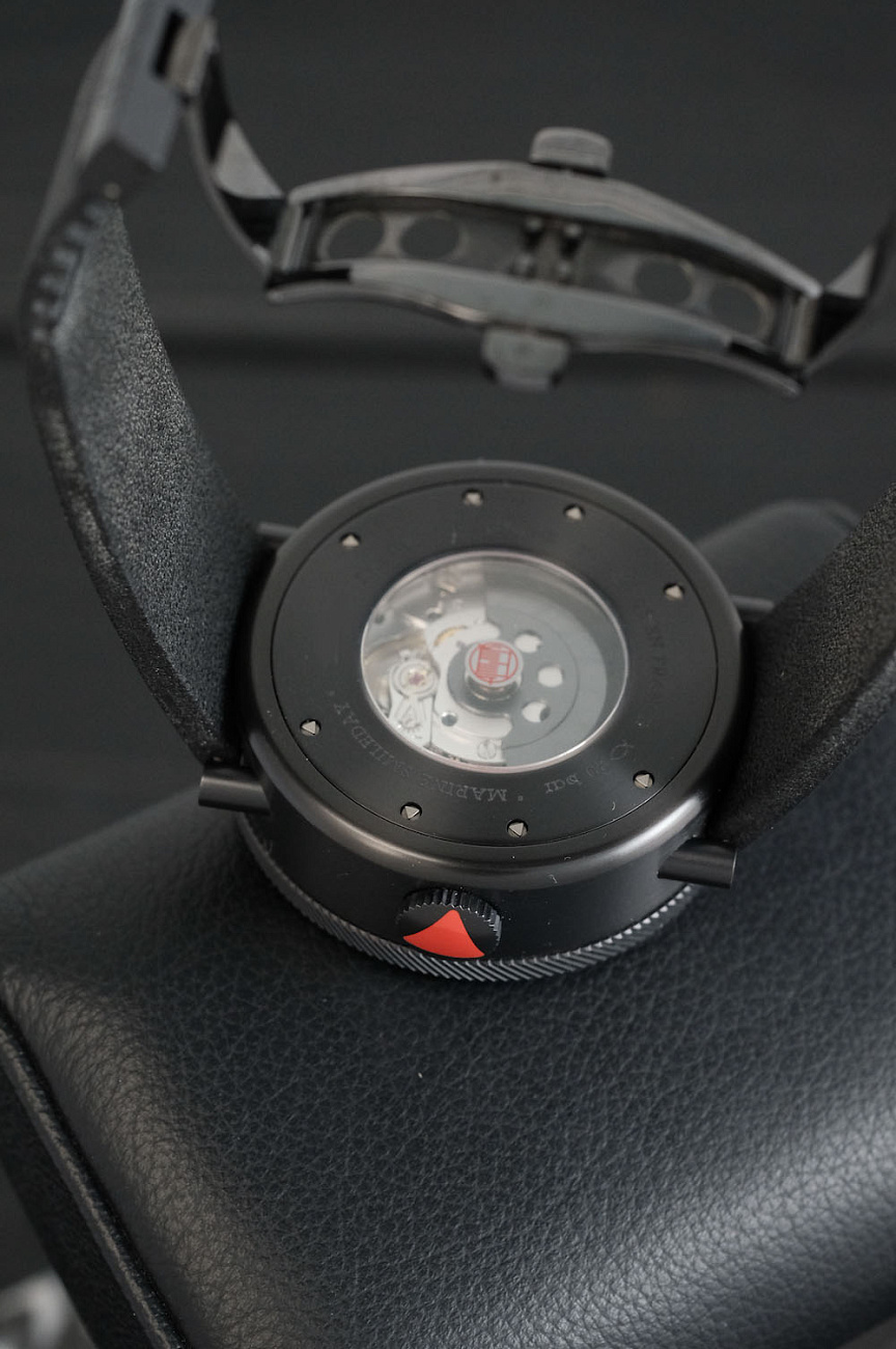 Часы Alain Silberstein  Marine Smileday Black  