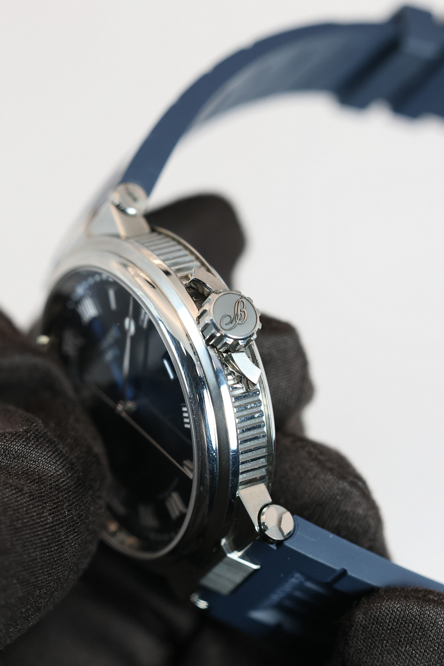 Часы Breguet  Marine Titanium Blue  5517TI/Y1/5ZU
