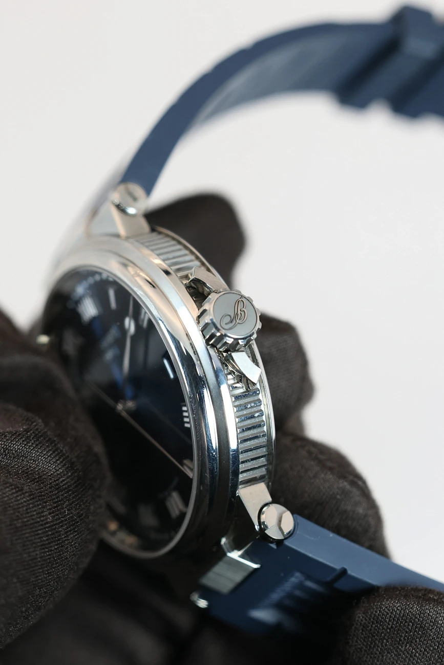 Часы Breguet  Marine Titanium Blue  5517TI/Y1/5ZU