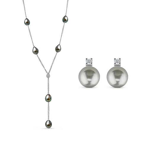Украшение Damiani  Комплект Pearl & Diamonds   