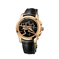 Часы Ulysse N  Hourstriker Oil Pump Rose Gold  6106-131/E2-OIL