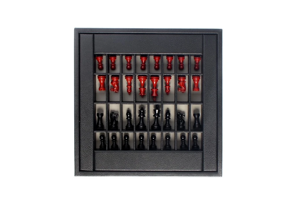 Сумки и аксессуары Hector Saxe Paris  Chess Box Buffalo Leather  