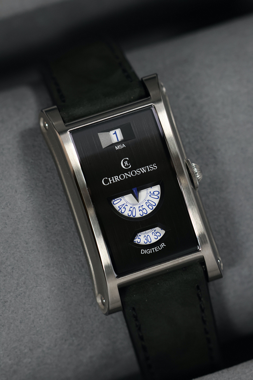 Часы Chronoswiss  NEO DIGITEUR GRANIT  CH-1373.2-ANSI