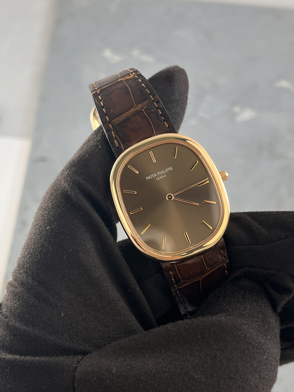 Часы Patek Philippe  Golden Ellipse Rose Gold  3738/100 R-001